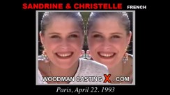 Watch our casting video of Christelle & Sandrine. Erotic meeting between Pierre Woodman and Christelle & Sandrine, a  girl. 