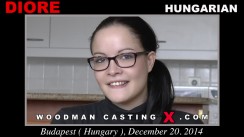 Watch Diore first XXX video. Pierre Woodman undress Diore, a  girl. 