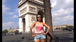 Sharon Lee - XXXX - DP in Paris with 3 men